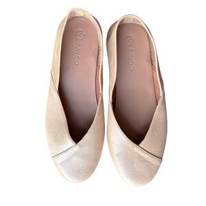 Saydo Comfort Shoe Mauve Pink Genuine Leather Soft Slip On Flats Sz 40/9